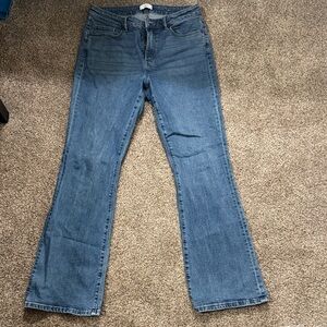 LOFT Medium Blue Curvy Bootcut Women's Jeans